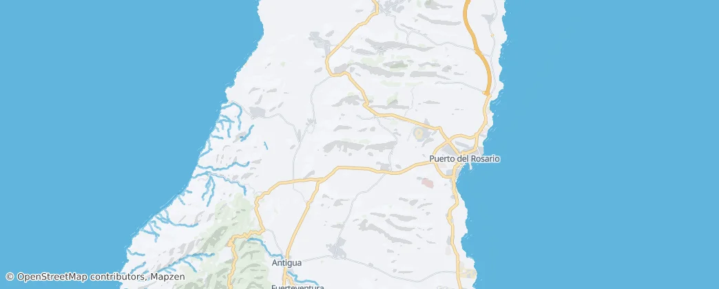 Puerto del Rosario – Mapa