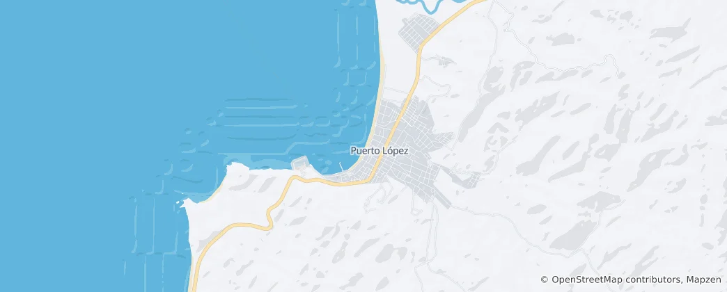 Puerto López Haritası