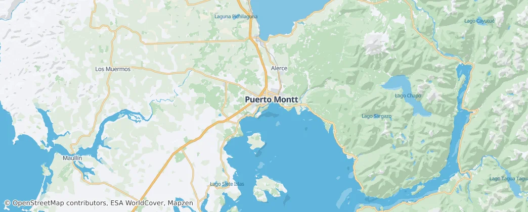 Puerto Montt — Map