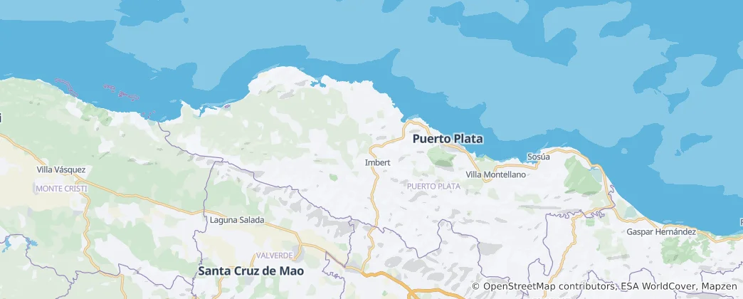 Puerto Plata Province Haritası