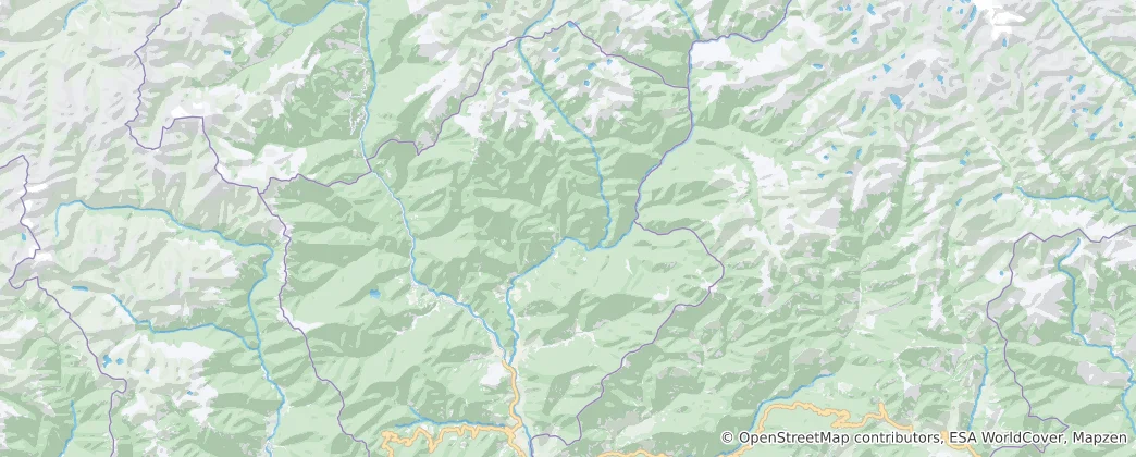Map of Punakha District