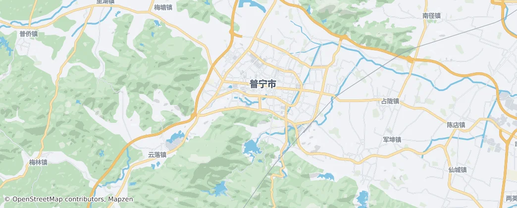Puning — Mappa