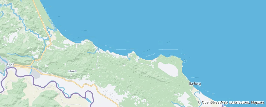 Map of Punta Uva
