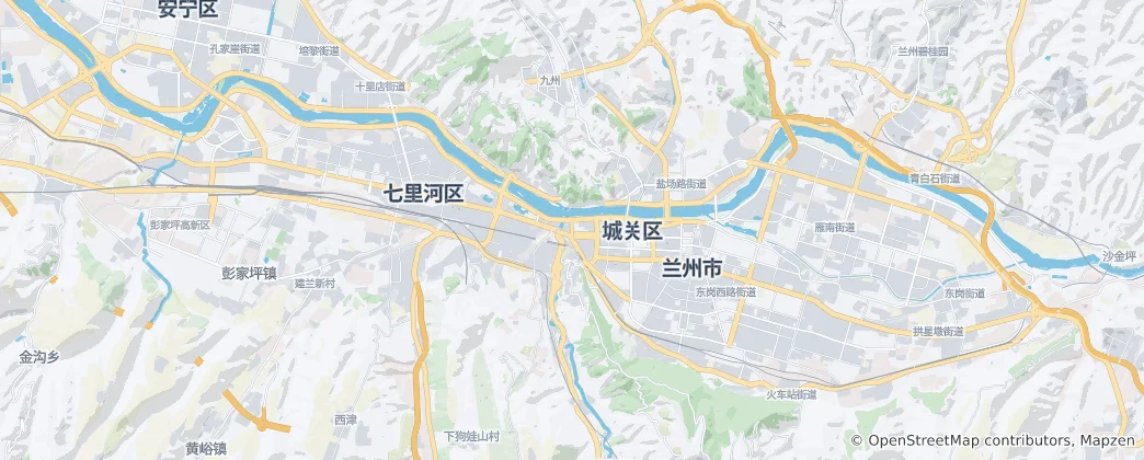Mapa De Qilihe