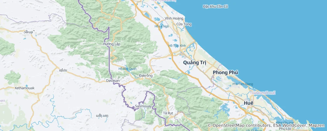 Mapa Quảng Trị