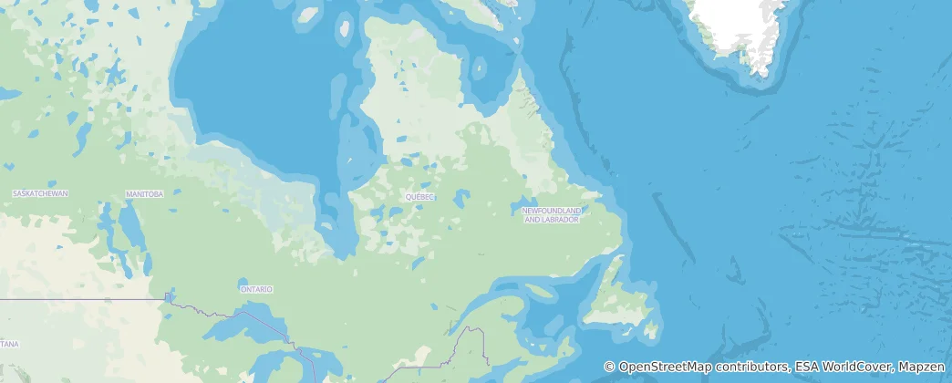 Mapa De Quebec