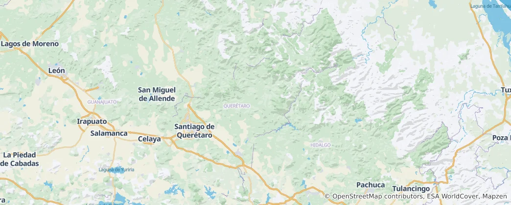 Mapa De Querétaro