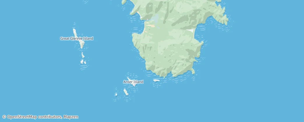 Mapa Wilsons Promontory Marine National Park