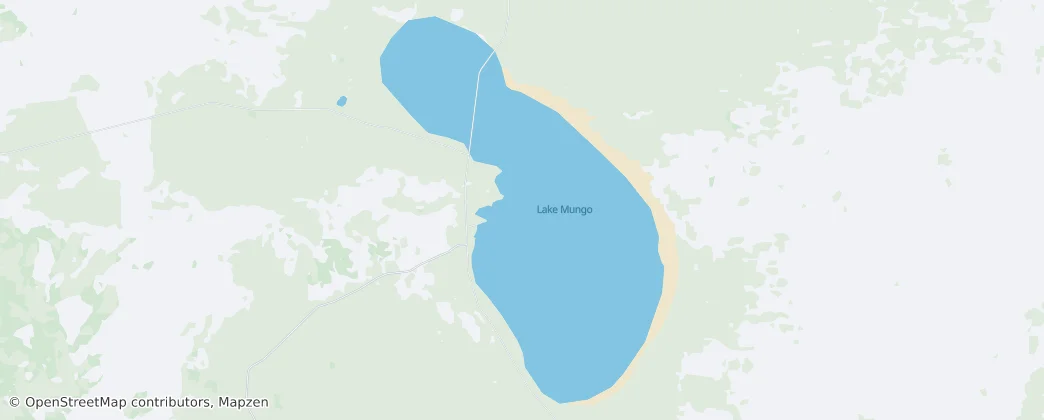 Lake Mungo — mapa