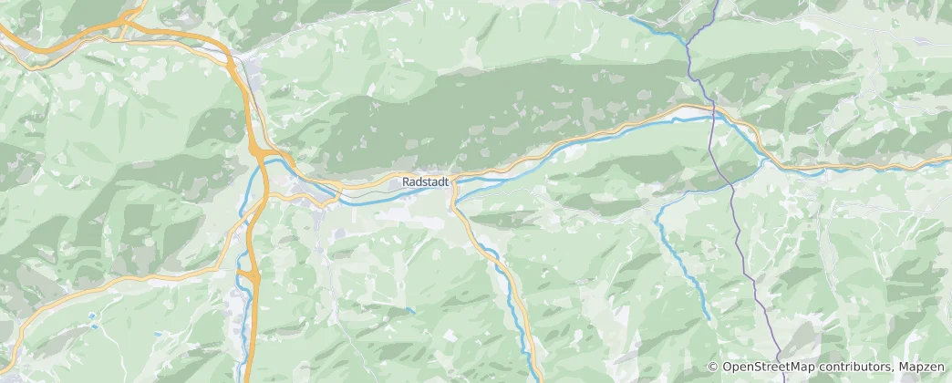 Mapa De Radstadt