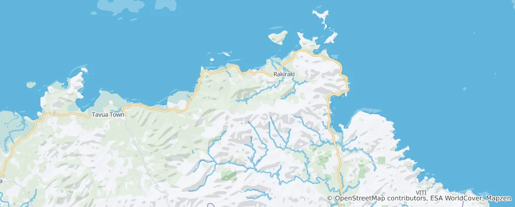 Map of Rakiraki