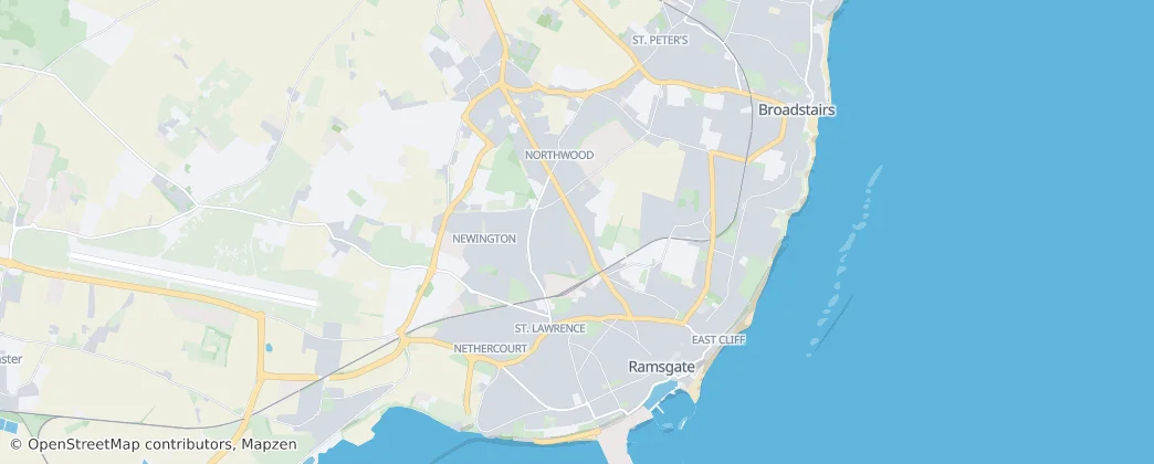 Ramsgate — Mapa