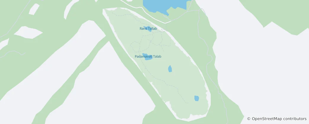 Karte von Ranthambore Fort