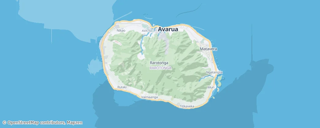Rarotonga — Map