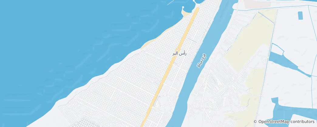 Map of Ras al-Bar