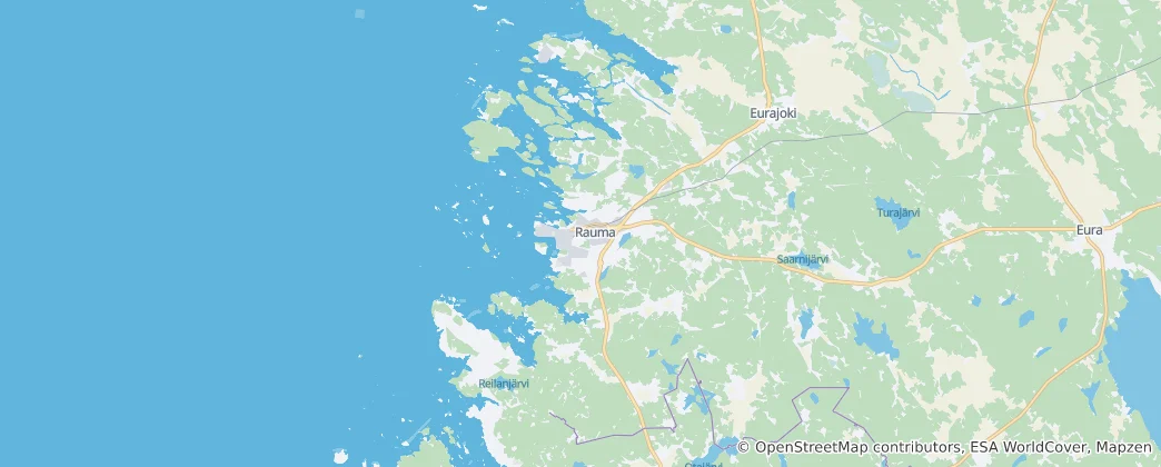 Map of Rauma