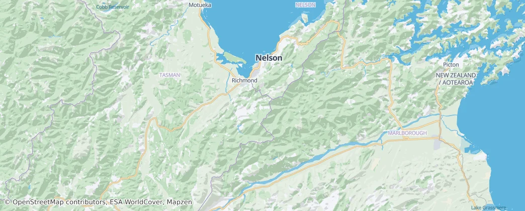 Bryant Range — Mapa