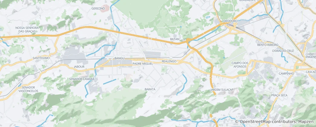 Map of Realengo