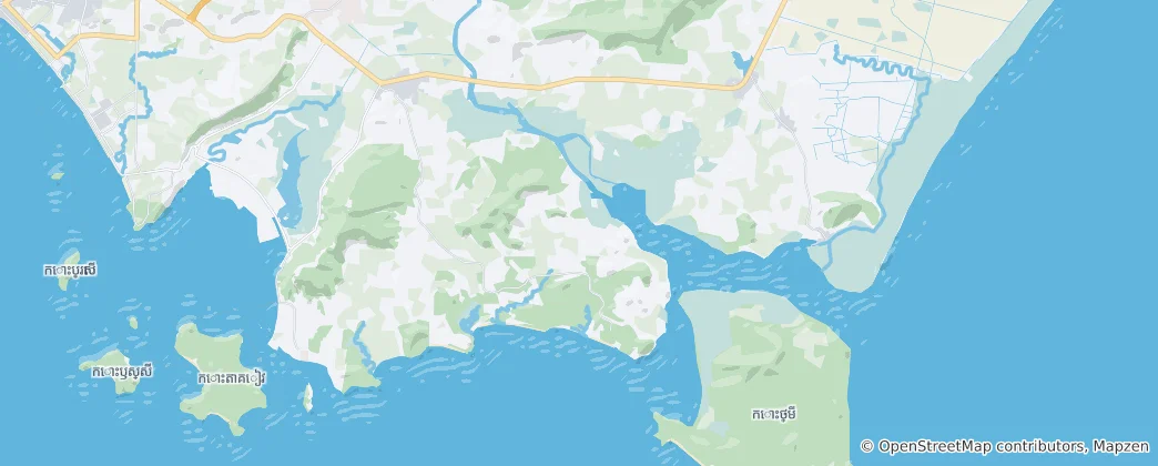 Karte von Ream National Park