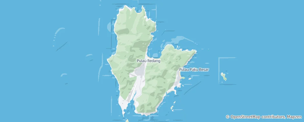 Mapa Redang