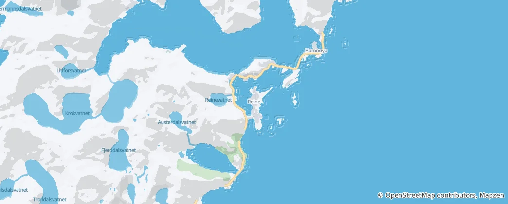 Map of Reine