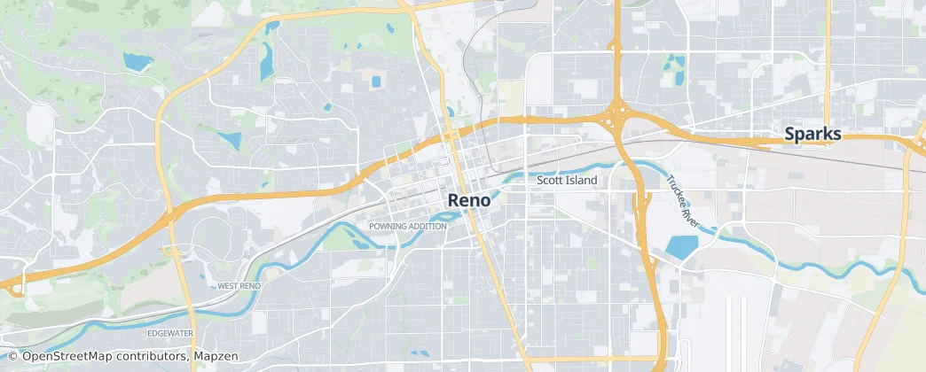 Reno — Map