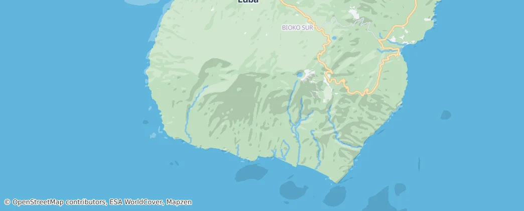 Reserva Científica de la Caldera de San Carlos — Mapa