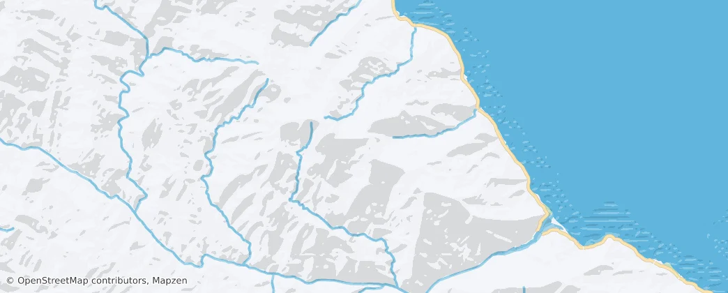 Réserve Botanique du Mont Panié — Map