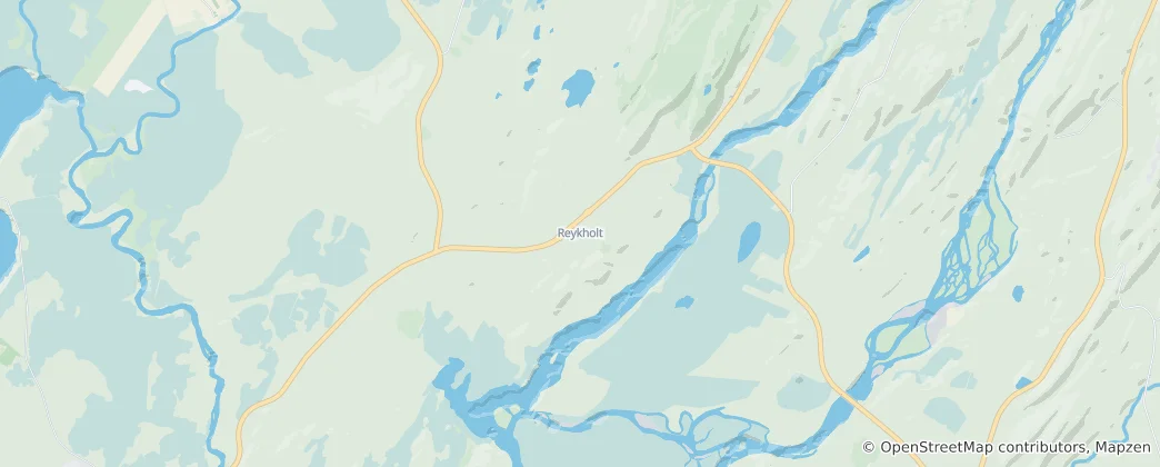 Mapa De Reykholt