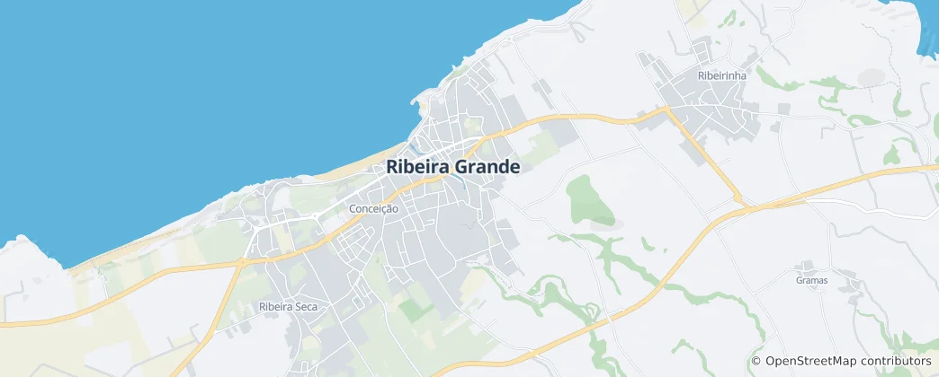 Mapa Ribeira Grande