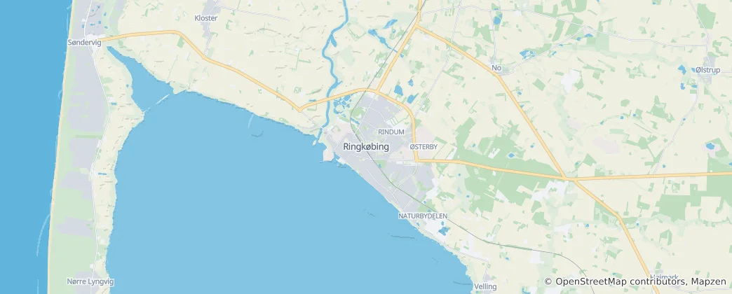 Mappa di Ringkobing
