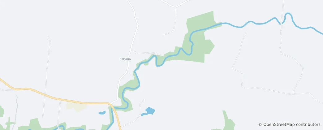 Carte de Rio Celeste