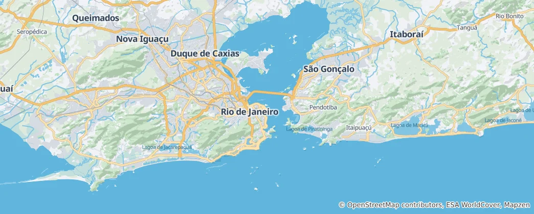 Mapa Rio de Janeiro