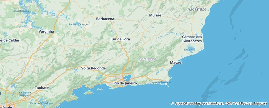 Rio de Janeiro Haritası