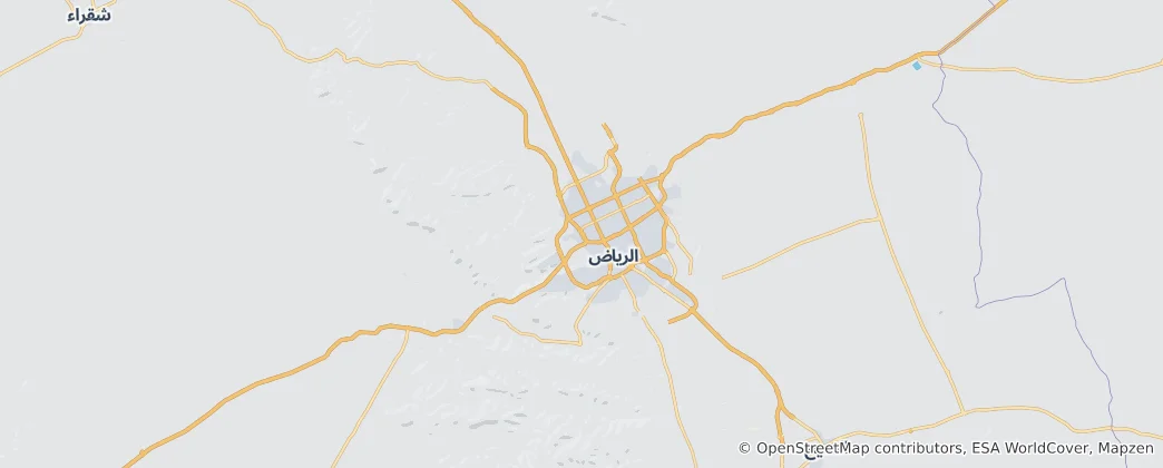 Mapa Rijád