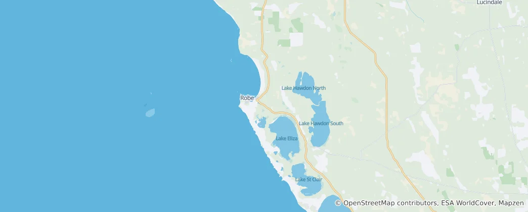 Map of Robe