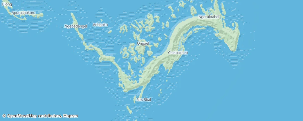 Rock Islands — Map