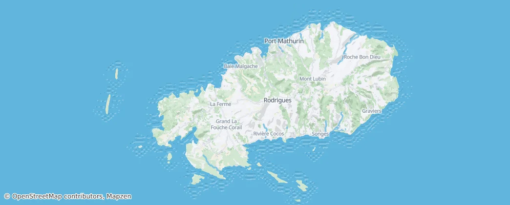 Rodrigues — Map