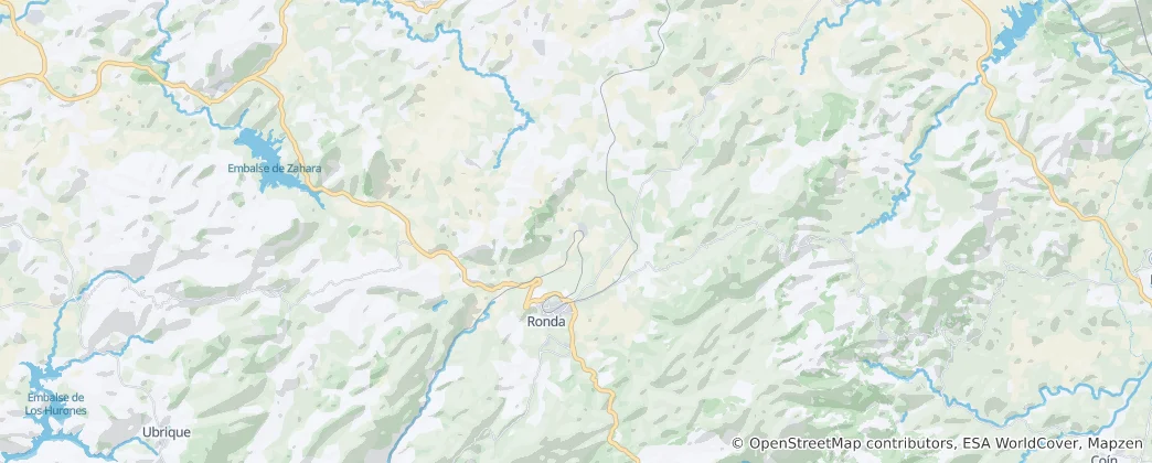 Mapa Ronda