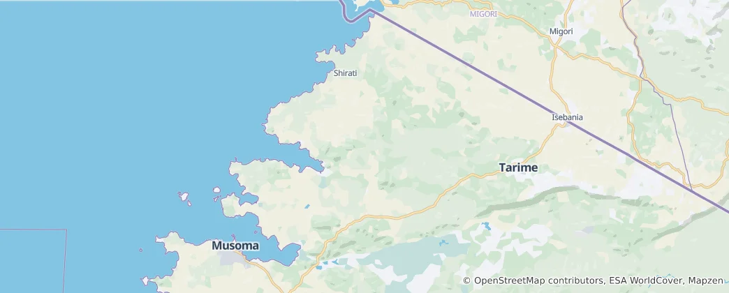 Map of Rorya District