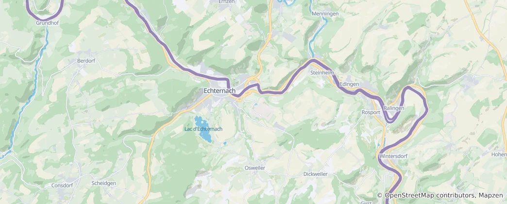 Karte von Rosport