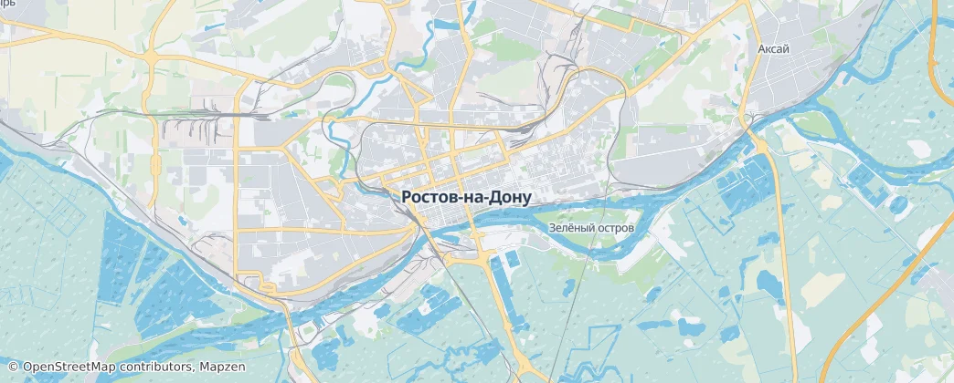Rostov-sur-le-Don — Carte
