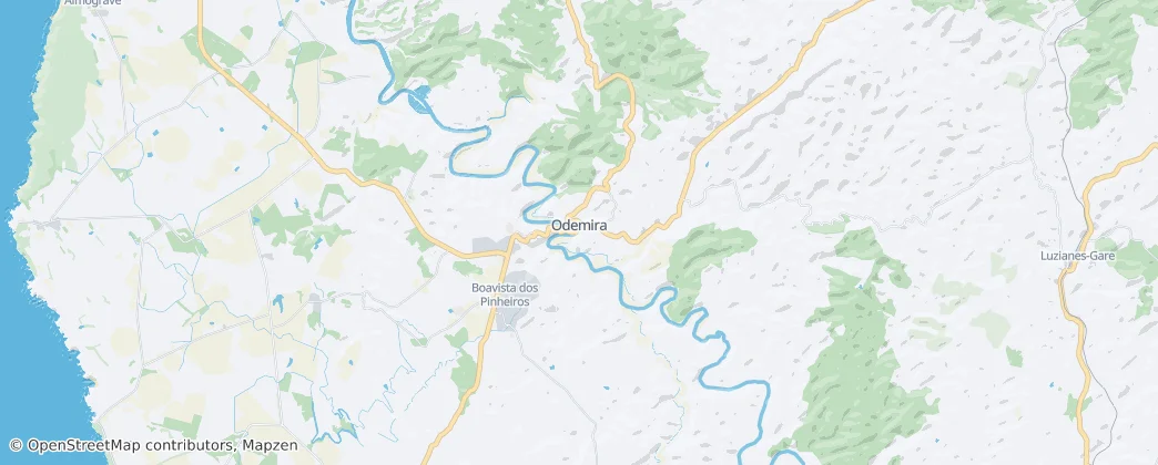Rota Vicentina — Mapa