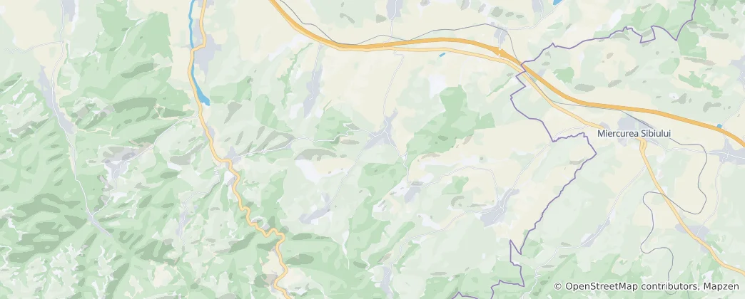 Mappa di Câlnic