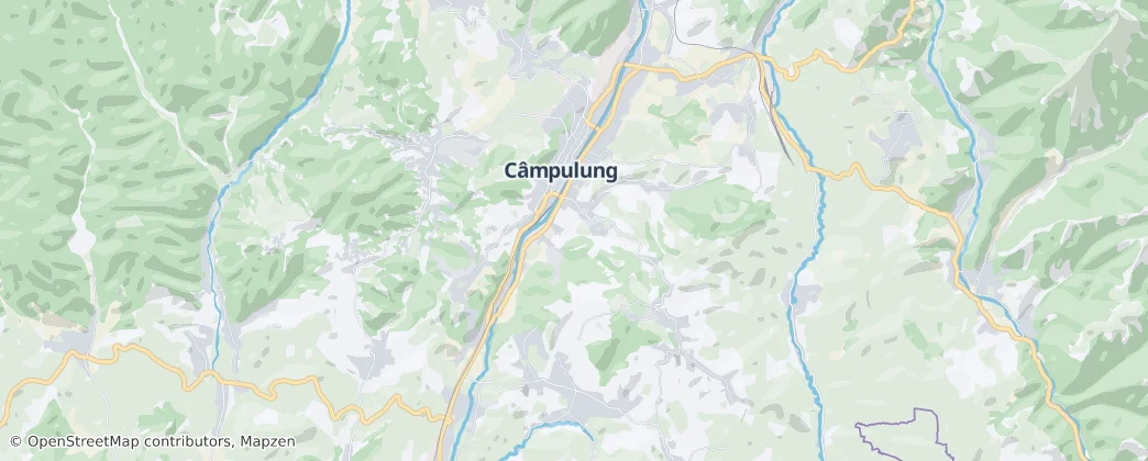 Câmpulung — Map