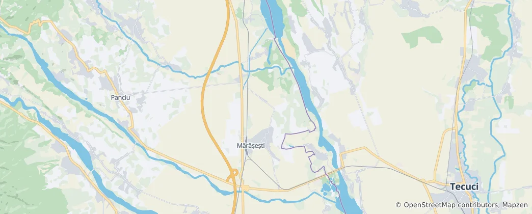 Mapa Mărășești