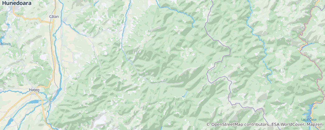 Karte von Orăștioara de Sus