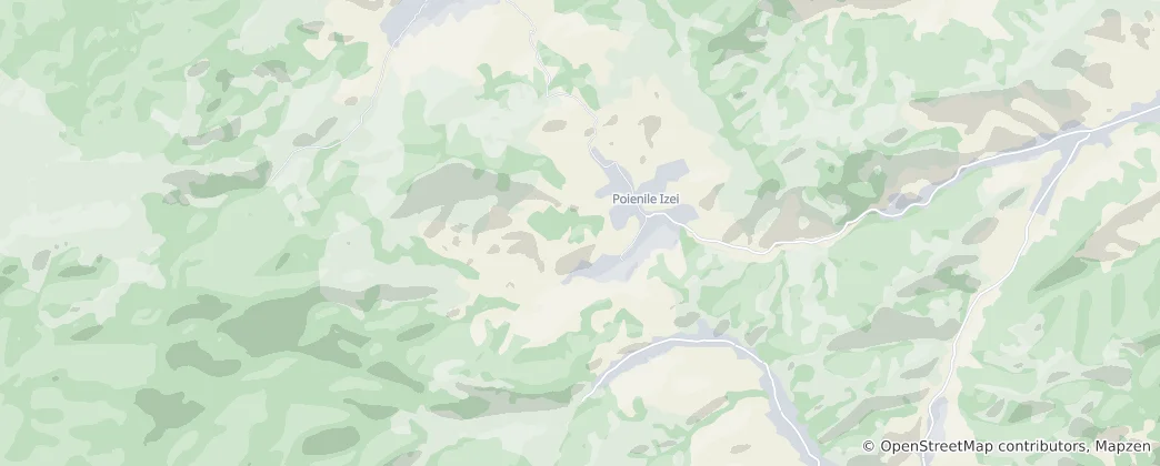 Karte von Poienile Izei