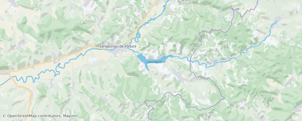 Sângeorgiu de Pădure — Mapa