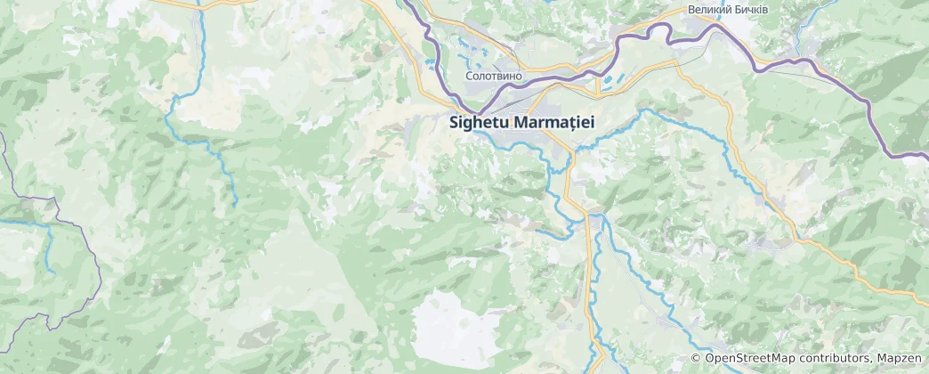 Mappa di Sighetu Marmației